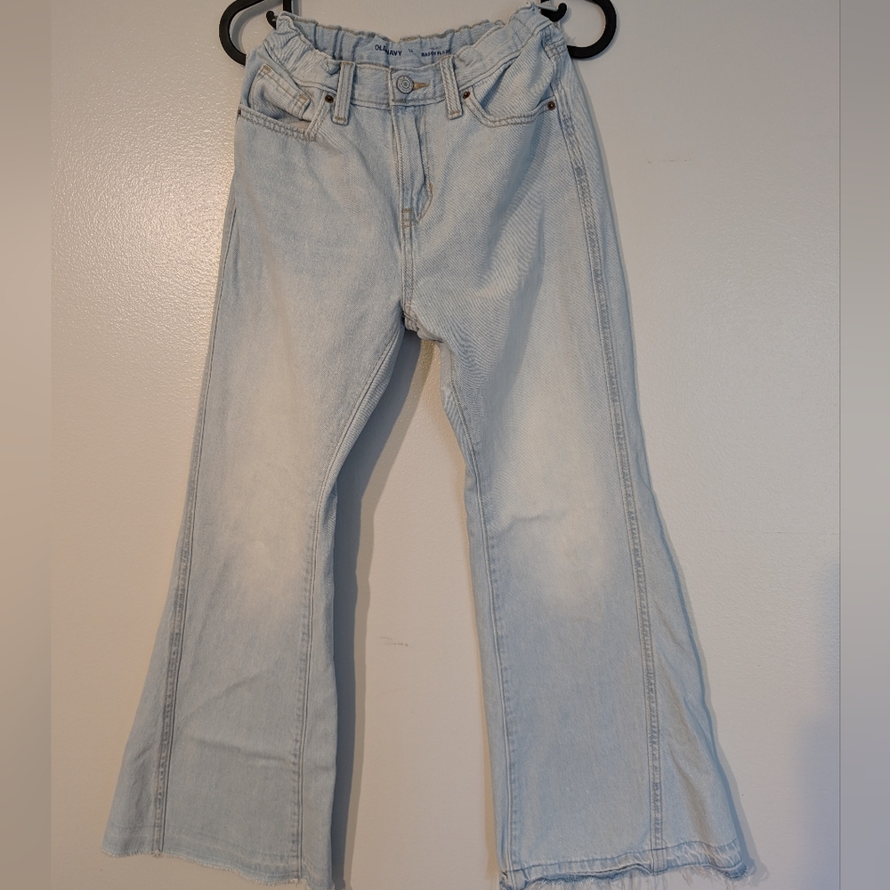 Old Navy Kids Light Blue Flare Jeans
